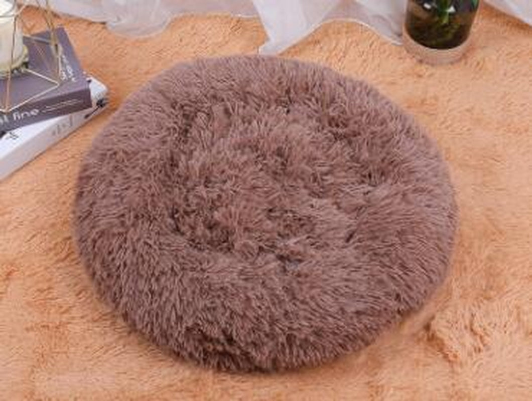 Dog Beds for Small Dogs round Plush Cat Litter Kennel Pet Nest Mat Puppy Beds